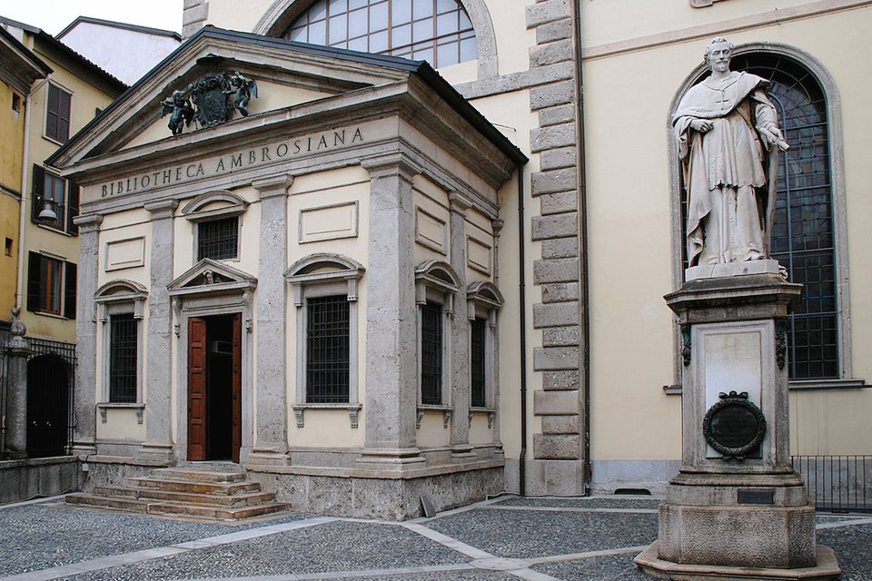Biblioteca Ambrosiana, Milano, Italia