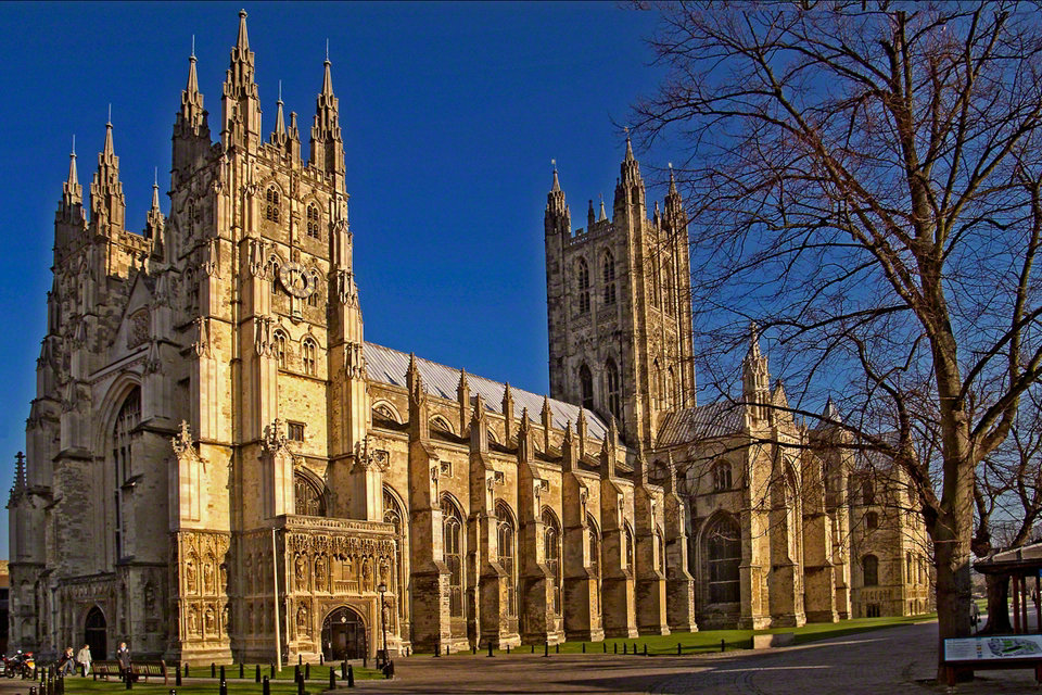 Cathédrale de Canterbury, Kent, Royaume-Uni
