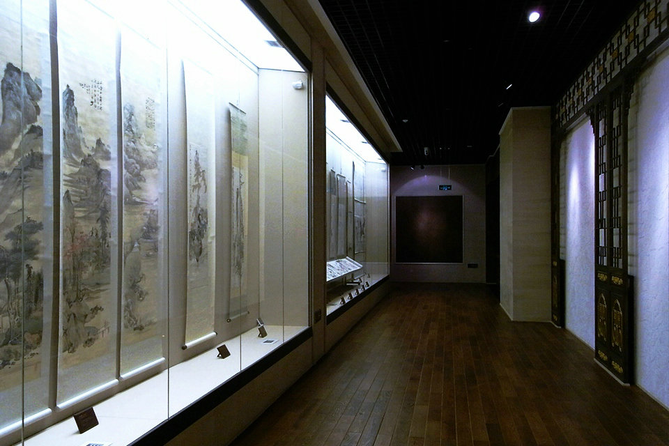معرض الرسم والخط الرئيسي ، متحف سيتشوان