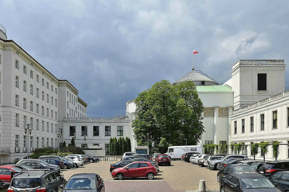 Parlamento polaco, Varsovia, Polonia