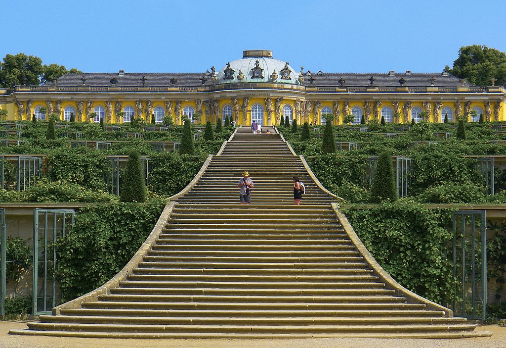 قصر سانسوسي ، بوتسدام ، ألمانيا