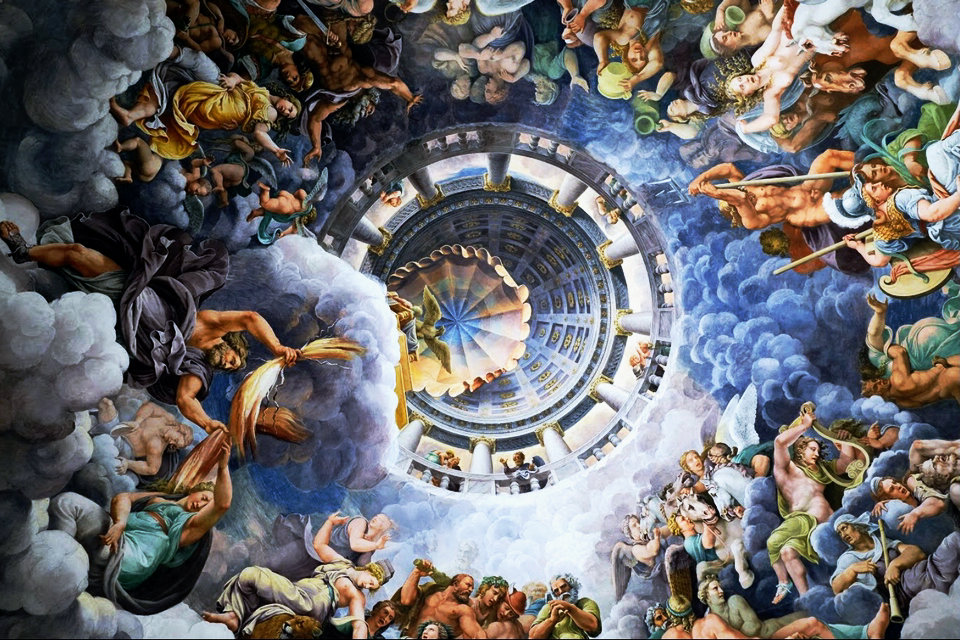 Kammer der Riesen, 360 ° Video, Palazzo Te