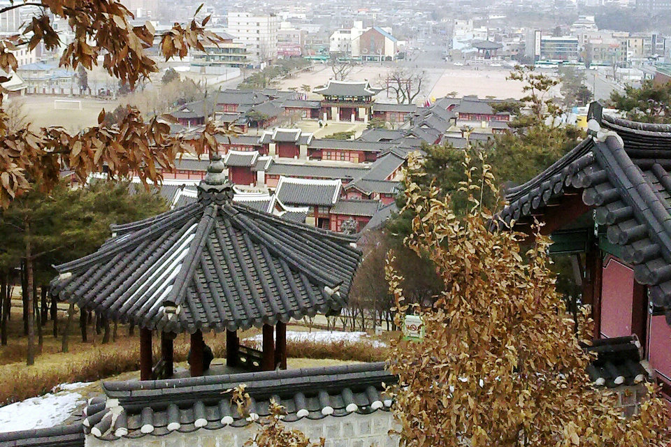 Suwon Hwaseong Haenggung, Gyeonggi, Corea del Sur