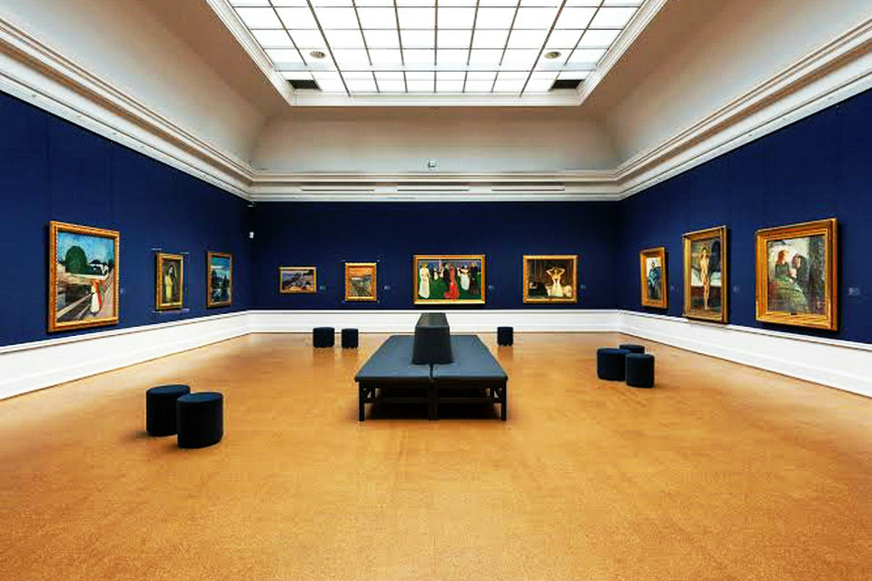Del impresionismo a Munch, Galería Nacional de Noruega