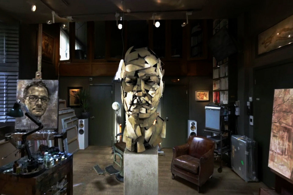 От виртуального к реальности ， 3D печатная скульптура, 360 ° видео, Джонатан Йео