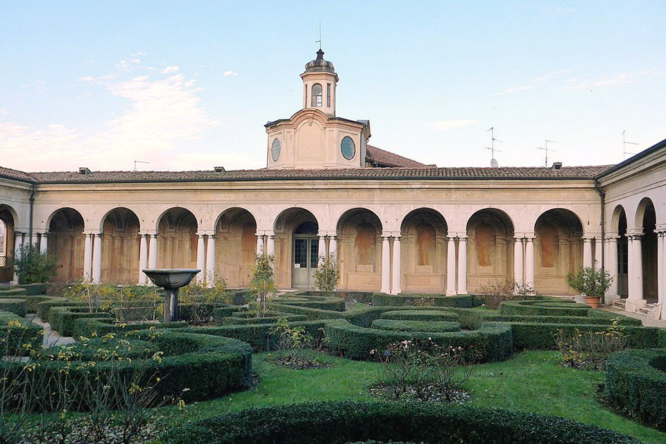 マントヴァのドゥカーレ宮殿の庭園、360°ビデオ、マントヴァ都市博物館