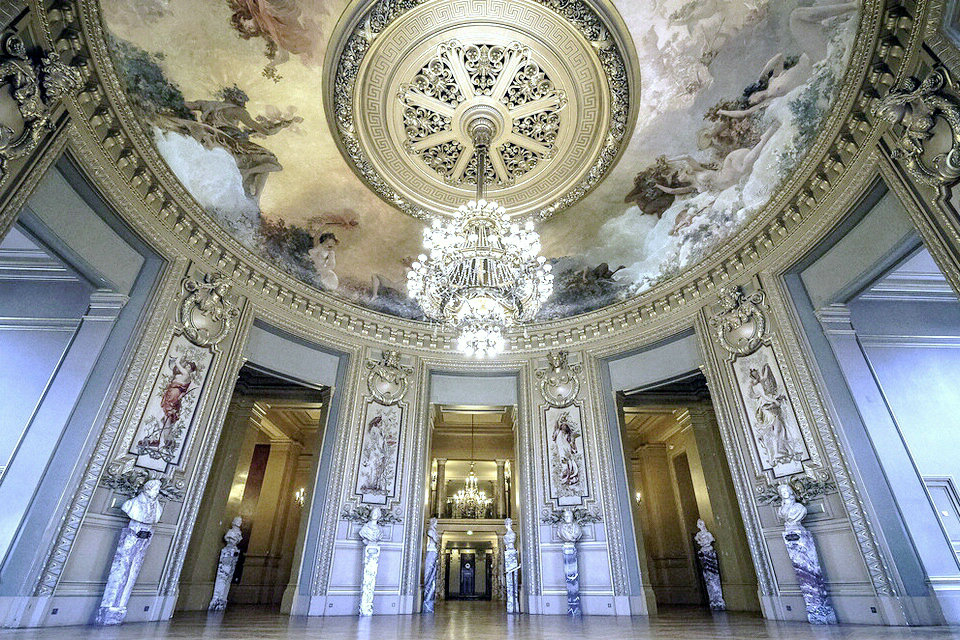 Geleira Rotunda, Palais Garnier