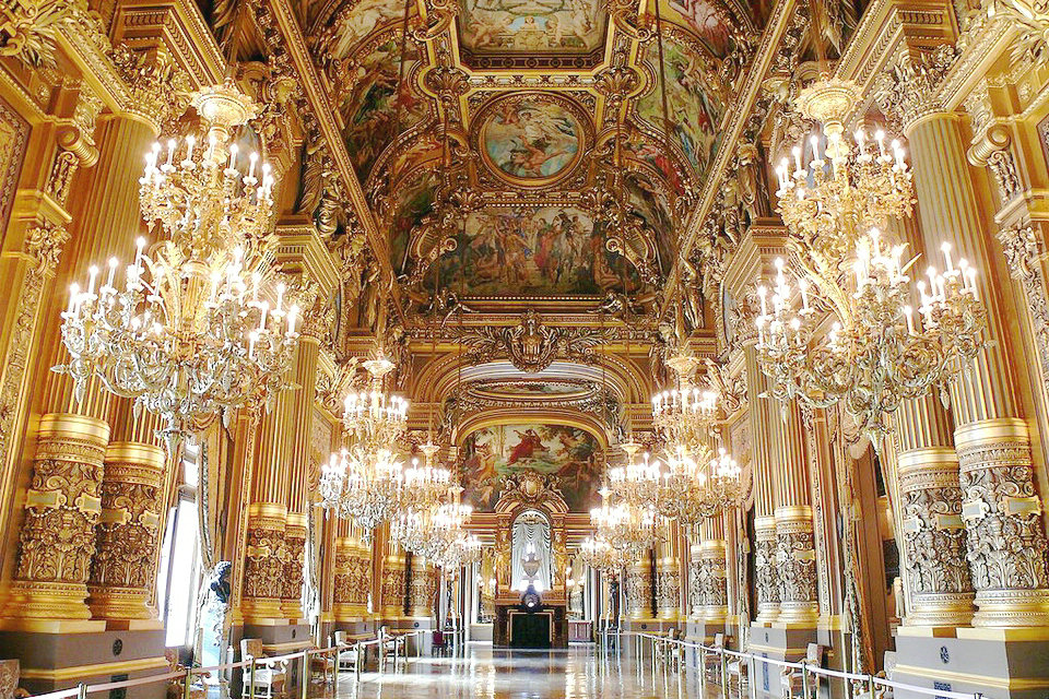 Gran vestíbulo, Palais Garnier
