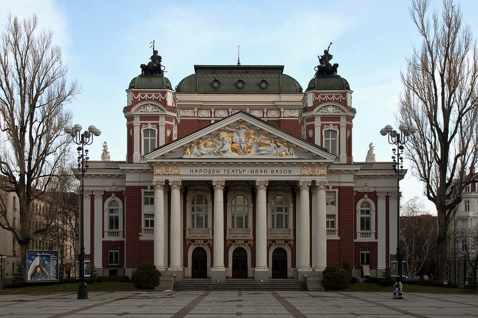 Teatro Nacional Ivan Vazov, Sofía, Bulgaria