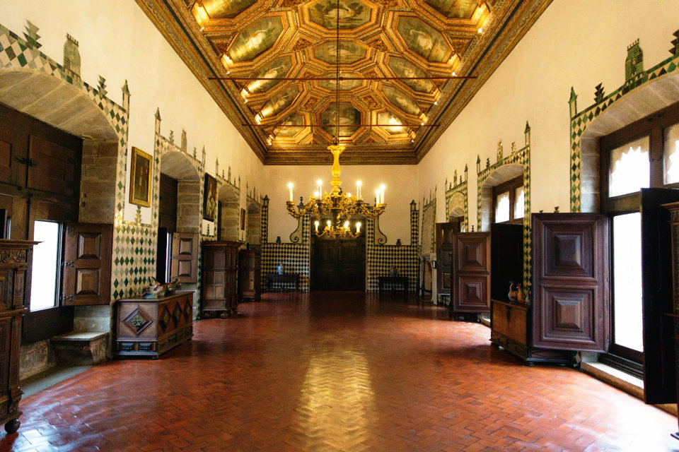 Salas inferiores, Palacio Nacional de Sintra