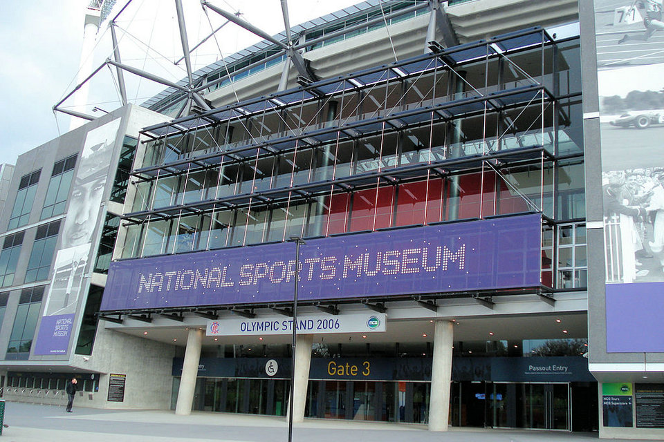 Nationales Sportmuseum, East Melbourne, Australien