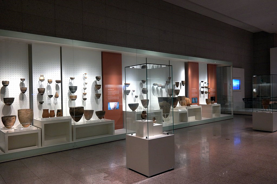 تاريخ ما قبل التاريخ والتاريخ القديم ، المتحف الوطني الكوري