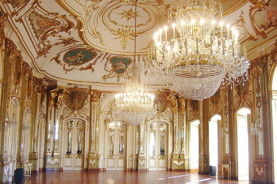 The state apartments, National Palace of Queluz