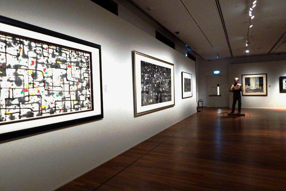 У Гуаньчжун: красота за пределами формы, Национальная галерея Сингапура