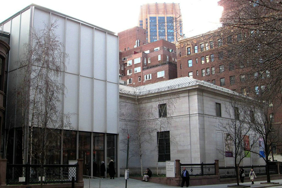 مكتبة ومتحف مورغان ، نيويورك ، الولايات المتحدة