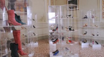Salle d’Anne Klein et Andrea Pfister, Musée de la chaussure de la Villa Foscarini Rossi