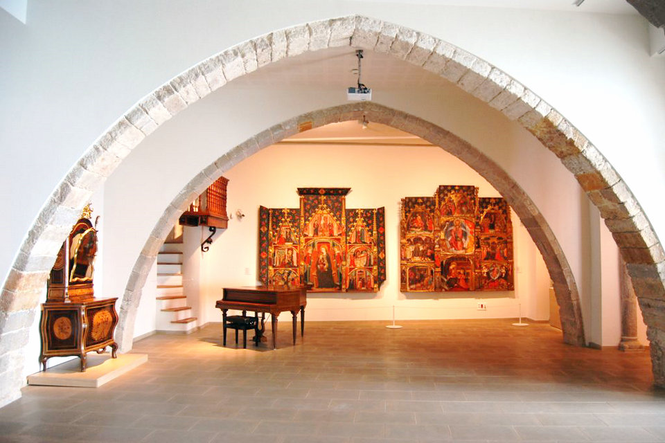 Piso térreo, Museu Maricel