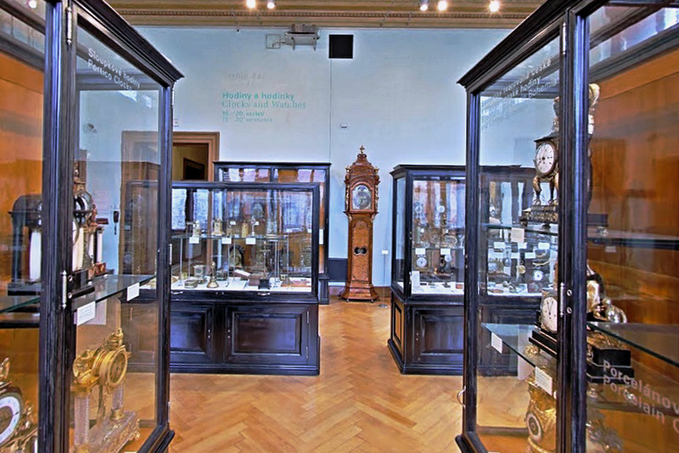 Máquinas do tempo, Museu de artes decorativas de Praga