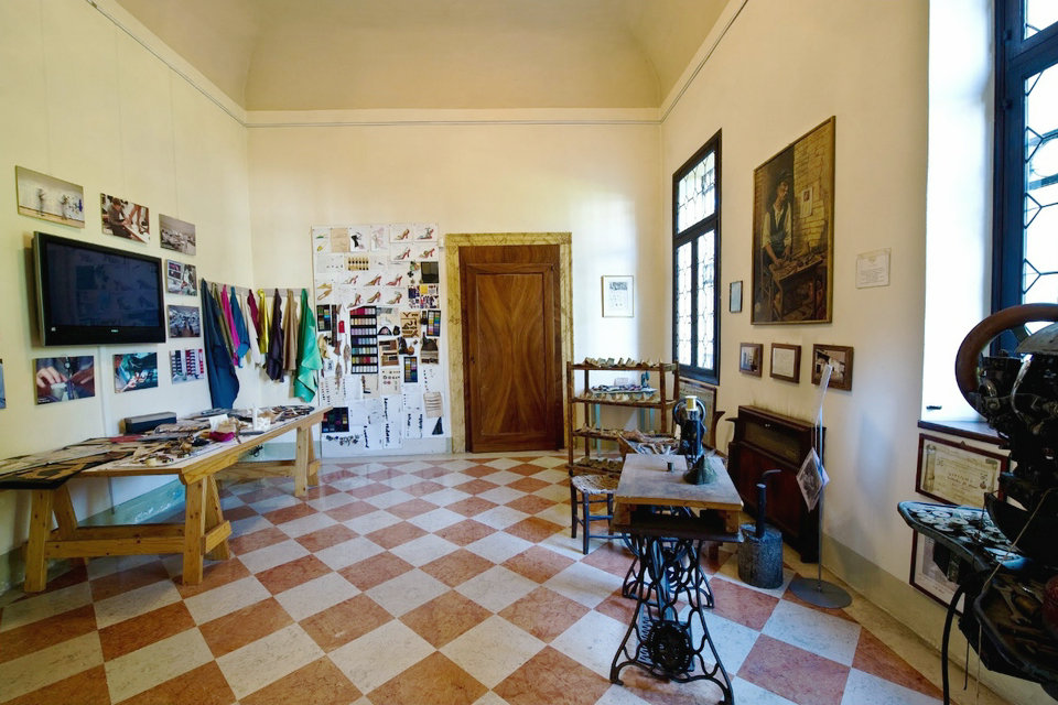Ateliers, Musée de la chaussure de la Villa Foscarini Rossi
