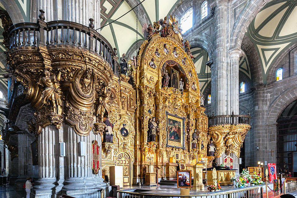 Altar der Vergebung, Mexiko-Stadt Metropolitan Cathedral