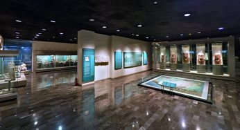 قاعات الأنثروبولوجيا في الجناح الجنوبي ، المكسيك المتحف الوطني للأنثروبولوجيا