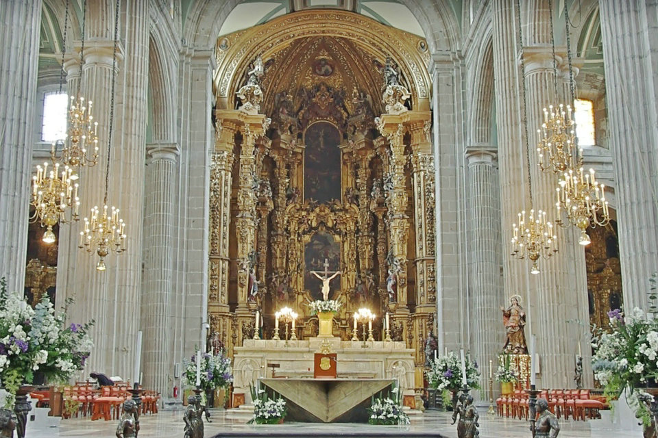 Главный алтарь, Мехико, Кафедральный собор