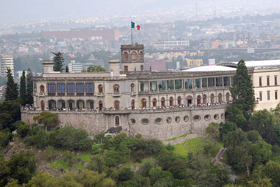 国立歴史博物館、チャプルテペック城、メキシコシティ、メキシコ