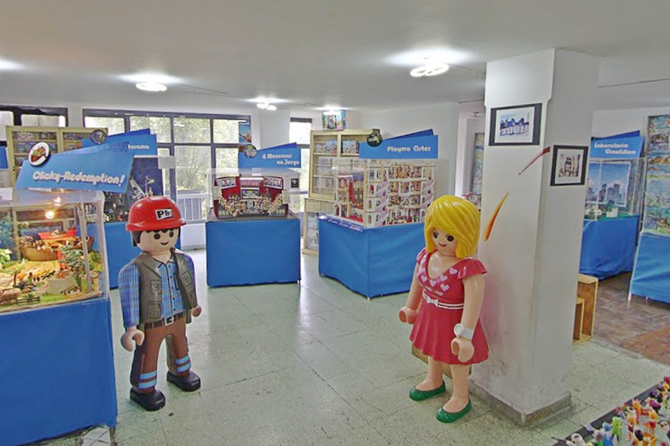 摩比世界展览，墨西哥旧玩具博物馆