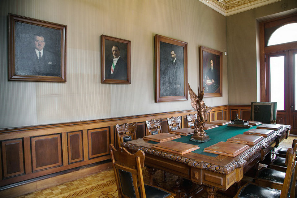 Résidence présidentielle et bureau, musée du site de l’Alcazar, château de Chapultepec
