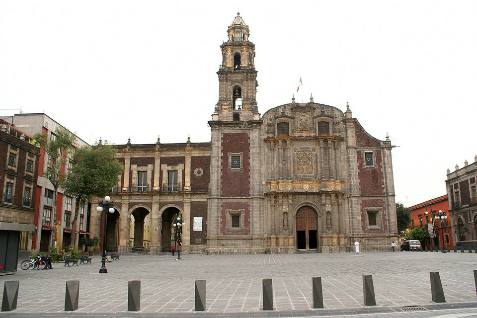 멕시코 시티 멕시코 시티 산토 도밍고 교회