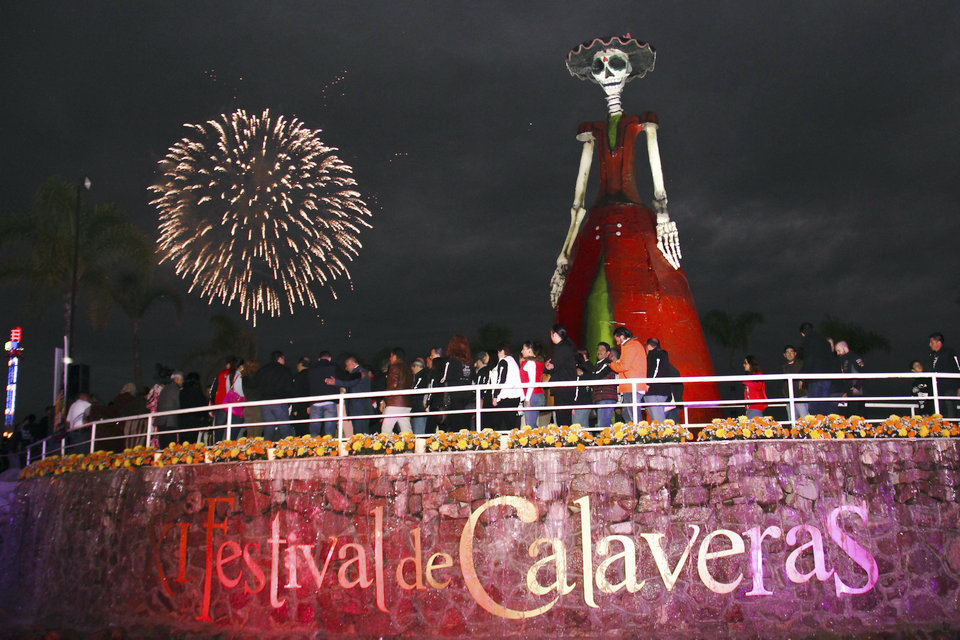 アグアスカリエンテスカラヴェラス文化祭2016、メキシコ