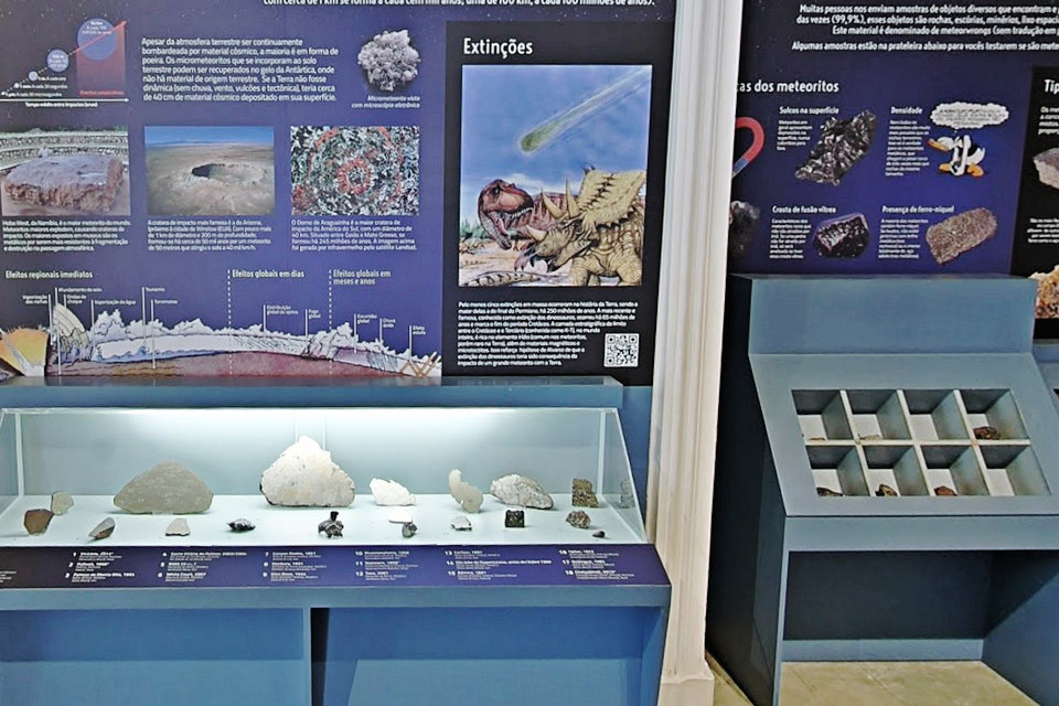 Géologie, Musée national du Brésil (restauration numérique)