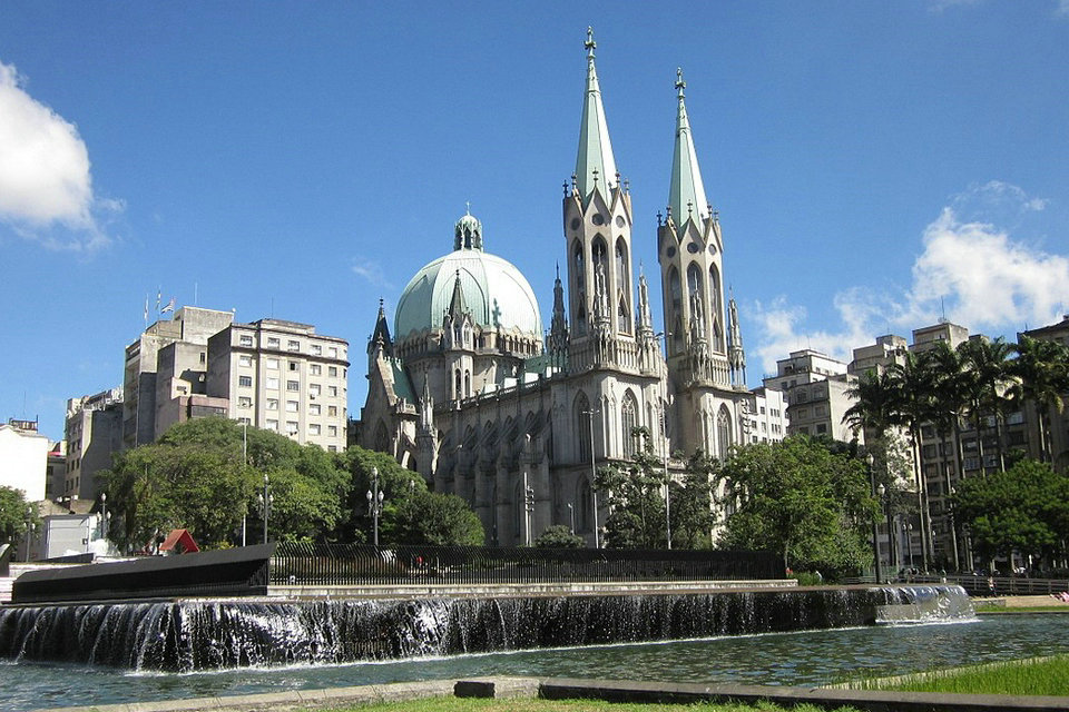 ブラジル、サンパウロ大聖堂