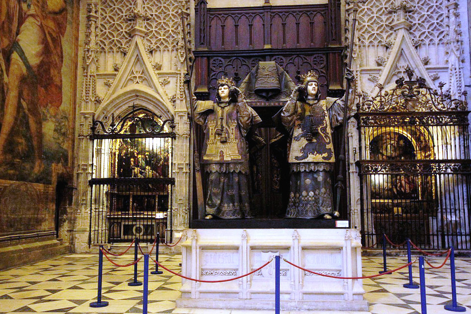 Altares en el lado sur, Catedral de Sevilla