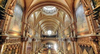 Basilique, abbaye de Montserrat de Santa Maria