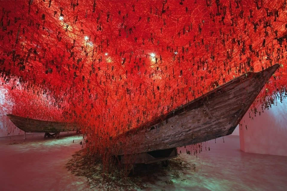 Chiharu Shiota: A Chave da Mão, Pavilhão Japonês, Bienal de Veneza 2015