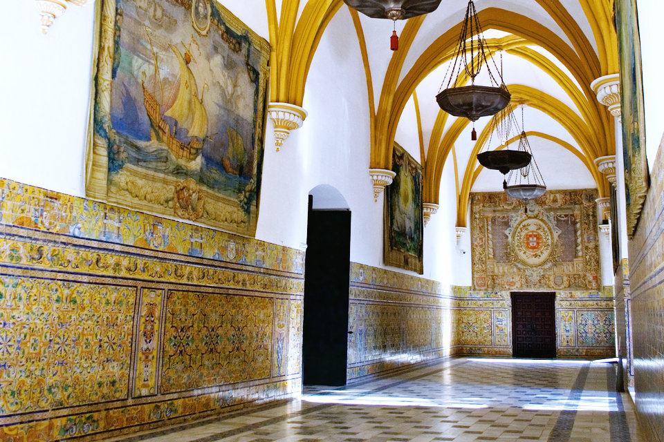 Palazzo gotico, Alcazar reale di Siviglia