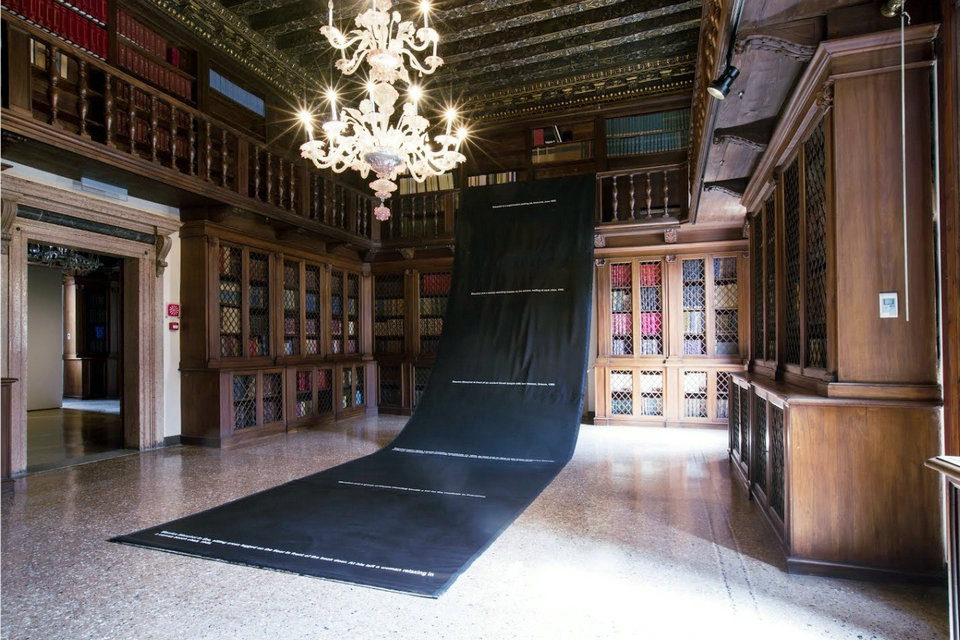 João Louro: Serei o Seu Espelho / Poemas e Problemas, Pavilhão de Portugal no Palazzo Loredan, Bienal de Veneza 2015