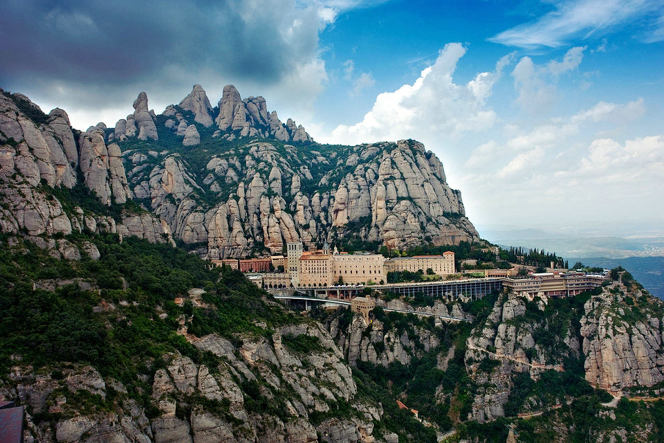 Naturpark Montserrat, Katalonien, Spanien