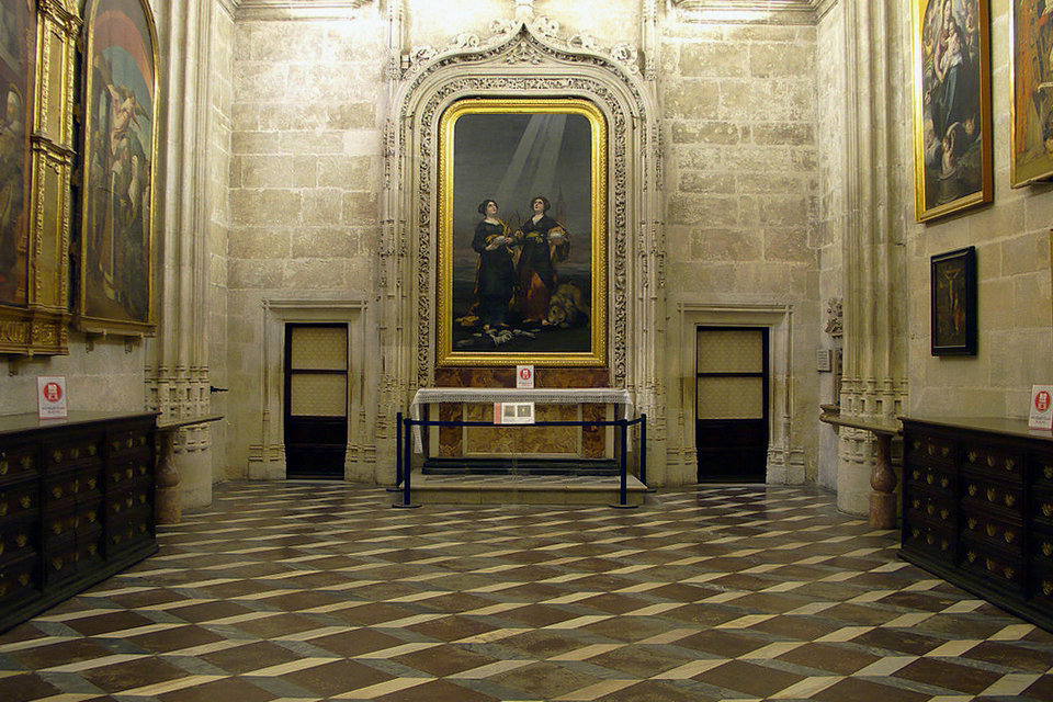 Sacristie des calices, cathédrale de Séville