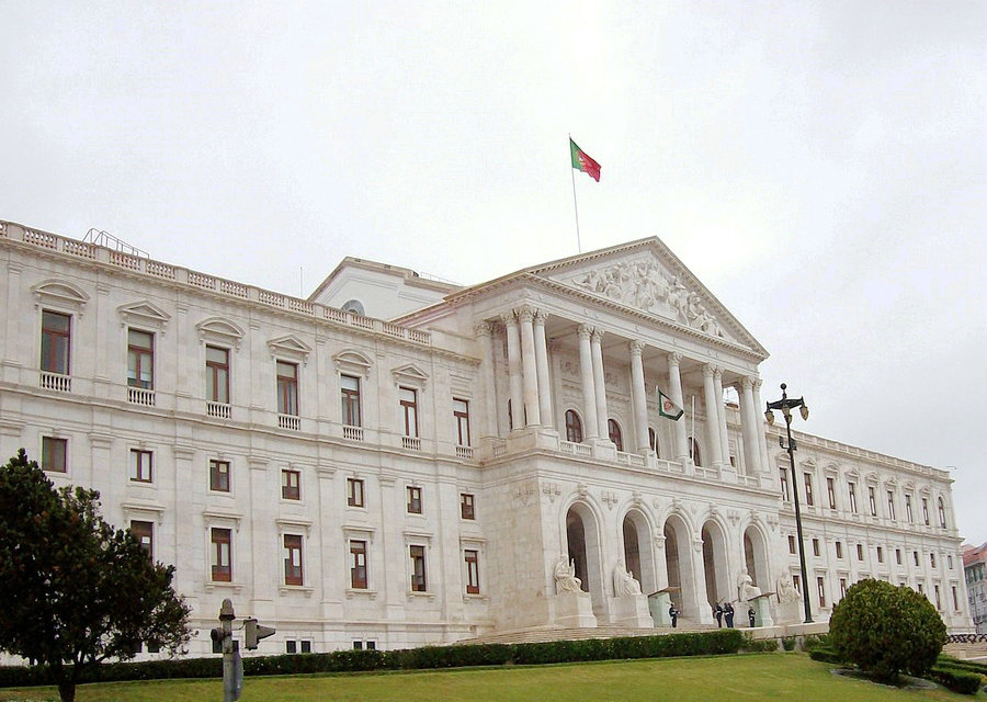 Asamblea de la República, Palacio de São Bento, Lisboa, Portugal.