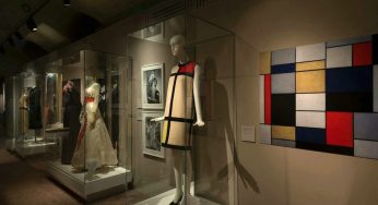 फैशन कला, एक्रॉस कला और फैशन से प्रेरित है, सल्वाटोर फेरागामो संग्रहालय