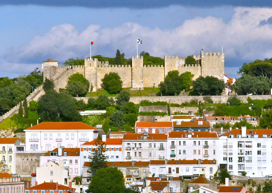 Castello di São Jorge, Lisbona, Portogallo