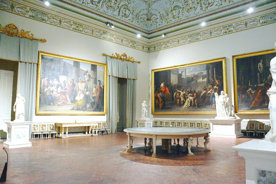 Les salles françaises, Musée national de Capodimonte