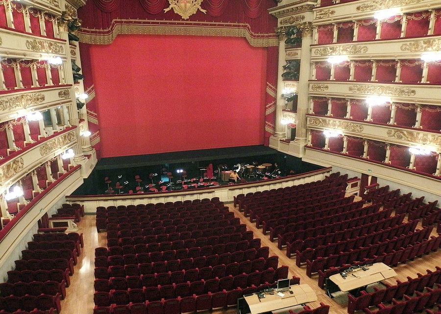 舞台，阿拉斯卡拉剧院