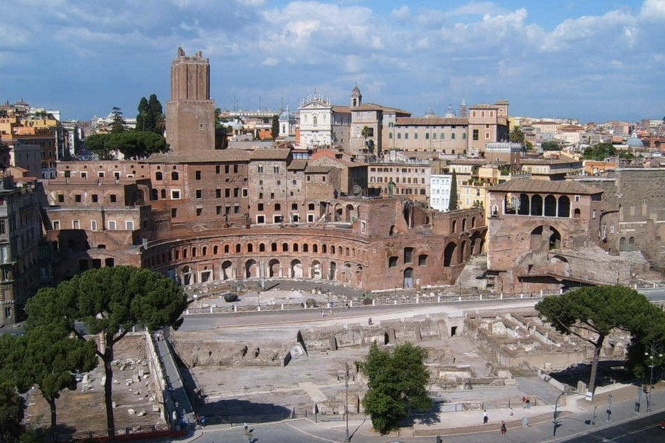 Trajan’s Markets Museum of the Imperial Forums, Rome, Italy
