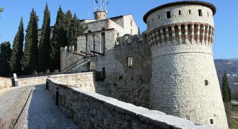 Castillo de Brescia, Italia