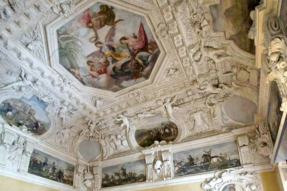 Aile nord de l’étage résidentiel noble, Château de Valentino