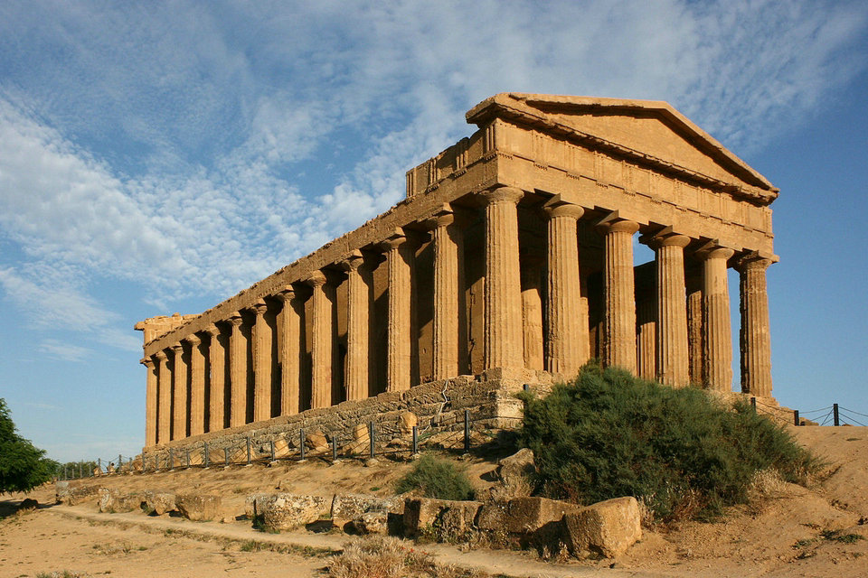 Templo de la Concordia, Agrigento, Valle de los Templos