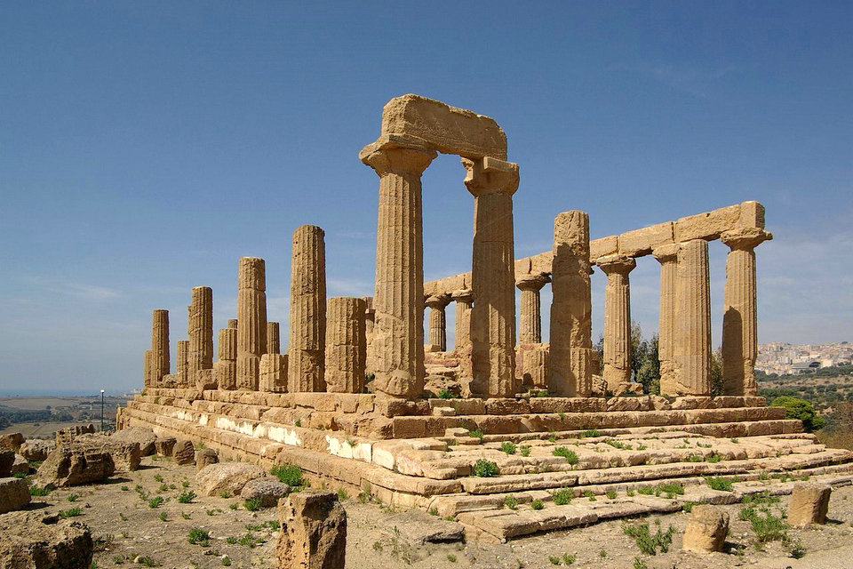Templo de Hera Lacinia, Agrigento, Valle de los Templos
